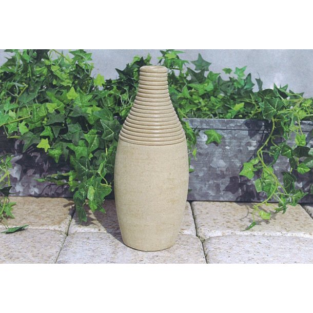 *)Vase Europa antik brun 10 X H25 cm