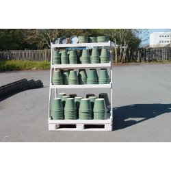 Urtepotte dusty green display