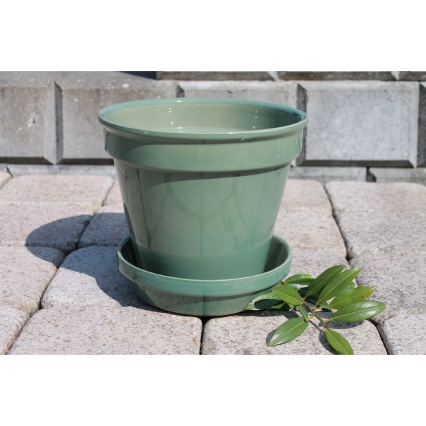 Underfad dusty green 22 cm